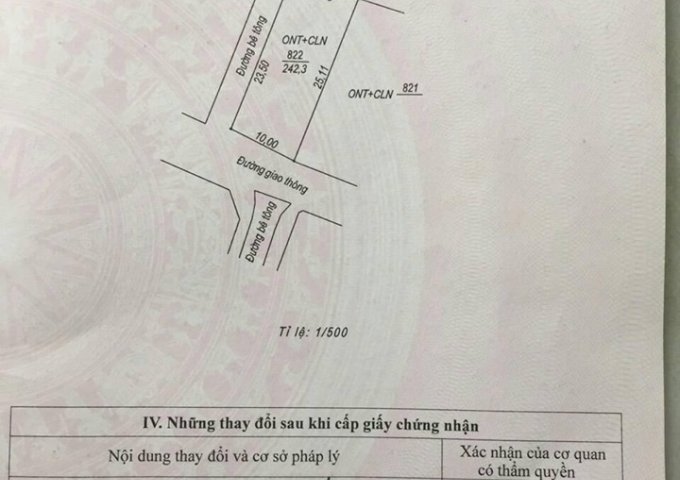 Bán đất tại Xã Lộc Ninh, Đồng Hới,  Quảng Bình diện tích 242m2  giá 1,265 Triệu
