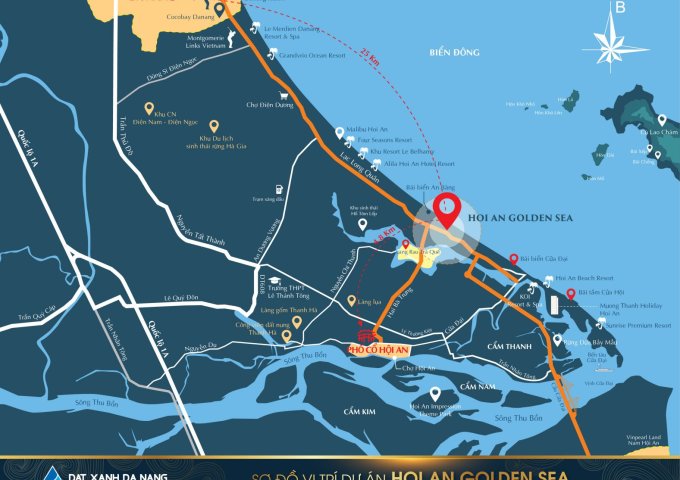 Ra mắt dự án Golden Sea Hội An - Căn hộ resort 7* dát vàng 24k độc nhất, sinh lời bền vững 10%/năm từ CĐT
