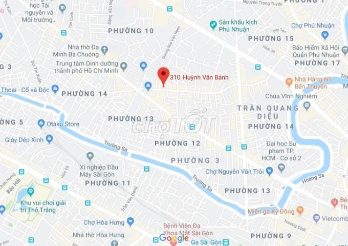 MT Huỳnh Văn Bánh 46m2 phường 11, Phú Nhuận shr