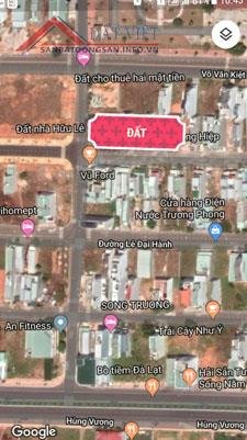 Chính chủ Cho thuê 02 lô đất hai mặt tiền tại khu dân cư Hùng Vương, TP Phan Thiết