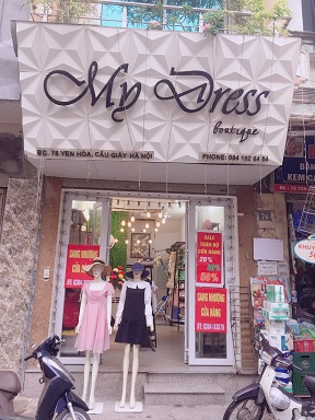 Cần sang nhượng shop thời trang nữ tại 78 Yên Hòa, Cầu Giấy, Hà Nội.