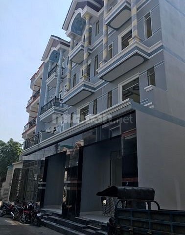 Cho thuê nhà MTKD đường Thạch Lam Quận Tân Phú 1 trệt 6 lầu có vỉa hè