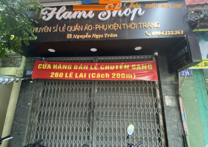 Bán nhà mặt đường số 216 Lê Lai, Ngô Quyền, Hải Phòng