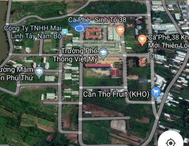 Nền Nền Đường C1 KDC Thiên Lộc - Phú Thứ Cái Răng TP Cần Thơ