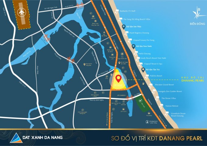 Bán đất nền dự án tại Dự án Đà Nẵng Pearl, Ngũ Hành Sơn,  Đà Nẵng diện tích 100m2