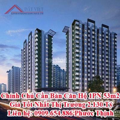 Chính Chủ Bán Căn Hộ Celadon City 1PN 53m2 - Giá Tốt Nhất 2 Tỷ 130tr