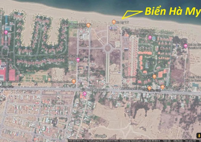 Mở bảng hàng 100 lô đất biển Hà My Quảng Nam, liền kề các Resort 5 sao đẳng cấp trên tuyến đường du lịch Đà Nẵng - Hội An.