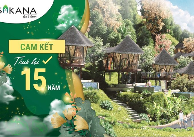 Sakana resort- dự án nghỉ dưỡng hàng đầu tại Việt Nam,cam kết chia lợi nhuận 35% doanh thu hàng năm