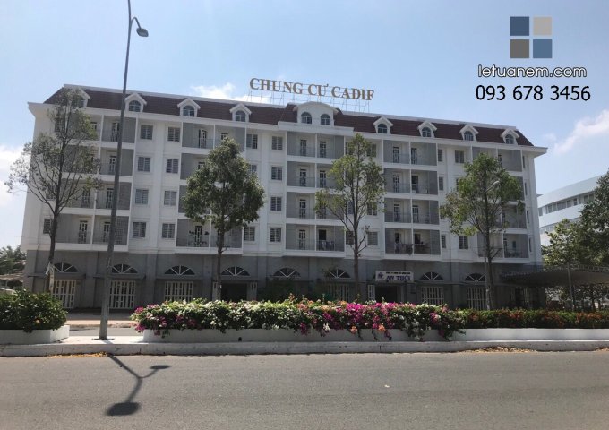 Bán căn hộ chung cư Cadif 2 phòng ngủ, khu dân cư Hưng Phú 1 - 1.4 tỷ