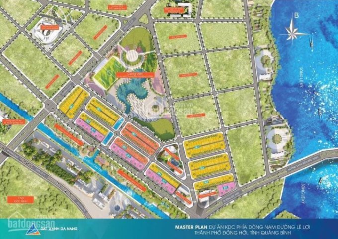 Chỉ từ 14.5 triệu/m² Bạn có thể có cơ hội sở hữu được 1 lô đất nền dự án siêu tiềm năng,Ngay trung tâm thành phố ĐÔNG HỚI