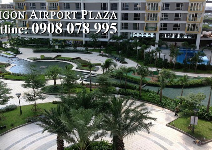 Bán gấp căn hộ 3PN_156m2 tại Saigon Airport Plaza, đủ nội thất. Hotline PKD SSG 0908 078 995 xem nhà ngay