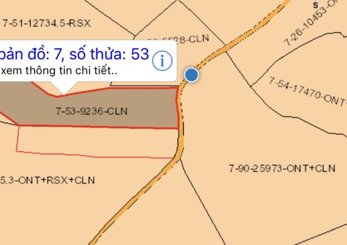 Bán đất  Vĩnh Tân – Vĩnh Cửu cách đường 767=2,5km giá 260tr/sào
