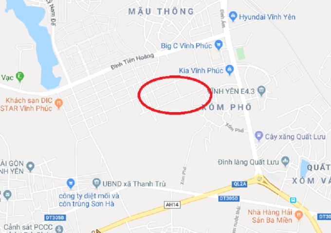Đất gần khu phố đi bộ Hà Minh Anh - Big C