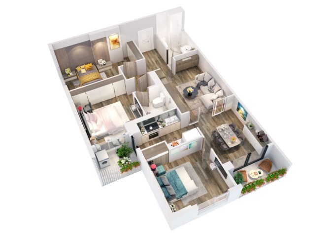 Bán căn hộ chung cư The Legacy, DT: 109,7m2, thiết kế 3 phòng ngủ, giá 32tr/m2. LH 0962.194.530  