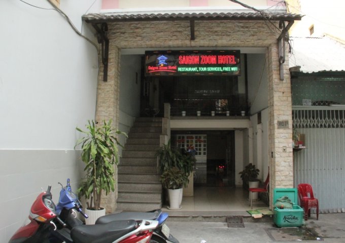 Khách Sạn Cho Thuê Tại Đường Cống Quỳnh Quận 1.Giá 140 Triệu