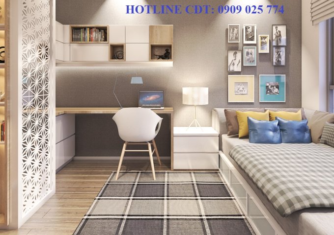 Chỉ với 450tr sở hữu ngay căn hộ officetel cao cấp bậc nhất TT Quận 8. Hotline CĐT 0909.025.774