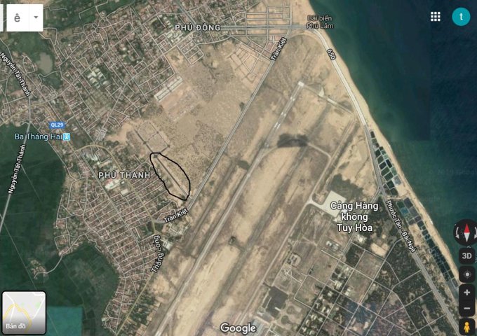 Lô đất nền cạnh biệt thự, sân bay, bãi biển cần sang nhượng gấp