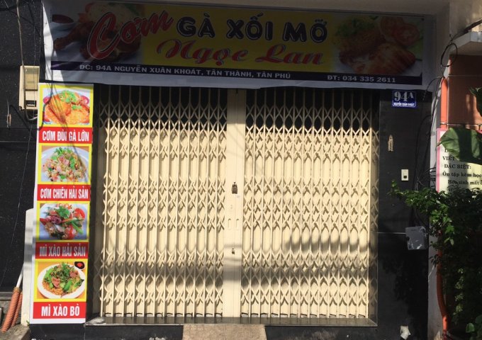 Chính chủ cần bán nhà MTKD Nguyễn Xuân Khoát 4*12m, MT 12m,kinh doanh rất tốt.