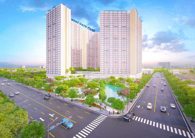 Bán căn hộ cao cấp 4MT đường Trung tâm hành chính Huyện Bình Chánh