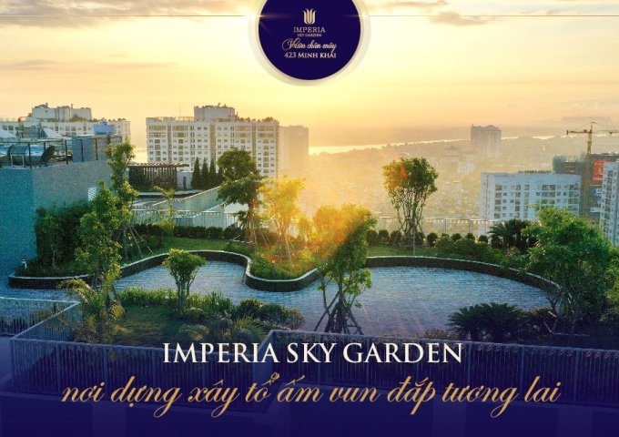 Lộ diện chủ nhân cuối cùng SH căn 2N-Imperia sky garden, khi mua căn 3N, tặng 165Tr, ck 5%, 12T LS%.