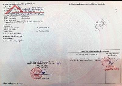 Bán lô đất đấu giá Dương Nội DT 60m2, mặt tiền 5m