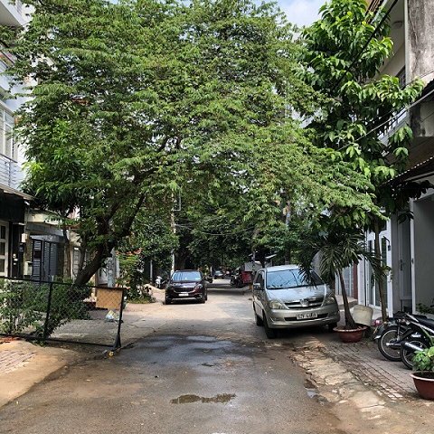 Bán nhà phố 2 mặt tiền trước sau tại Nguyễn Gia Trí, Bình Thạnh, giá tốt