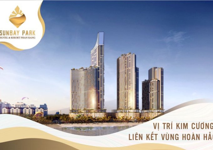 Chính chủ sang nhượng căn hộ Apart Hotel tại Dự án ApartHotel Sunbay Park Hotel & Resort Phan Rang, diện tích 37.7m2  giá 33 Triệu/m²