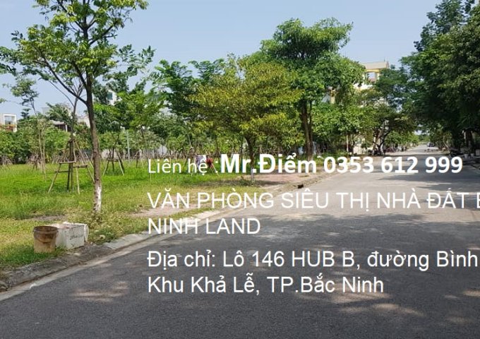 Chính chủ cần bán lô đất giãn dân Khả Lễ 2, Võ Cường, TP.Bắc Ninh 