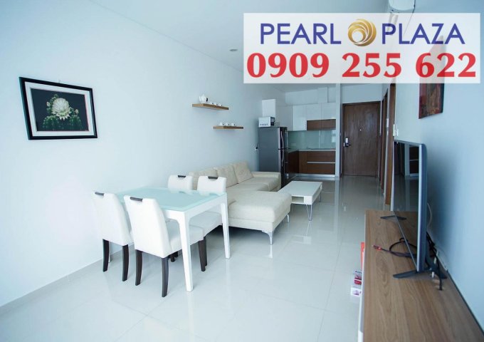 Pearl Plaza Q.Bình Thạnh cho thuê 3PN có diện tích 123m2, tầng cao, full nội thất. Hotline PKD 0909 255 622 Xem Nhà Ngay