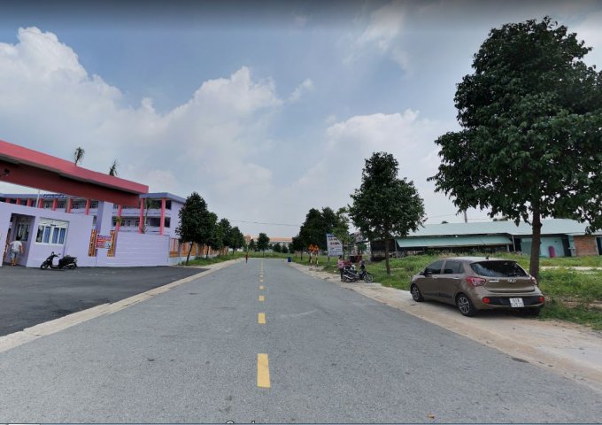 Đất xây nhà trọ trong KCN Bàu Bàng.dân cư đông đúc,thổ cư 100% giá 800tr