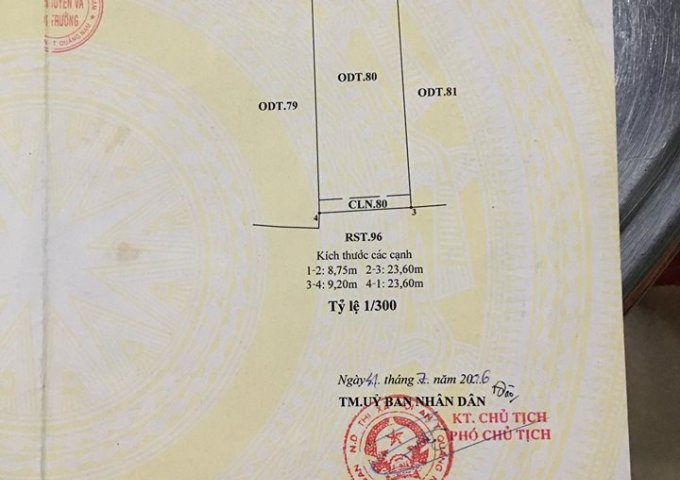 Bán đất tại Phường Minh An, Hội An,  Quảng Nam diện tích 211.8m2  giá 18 Tỷ