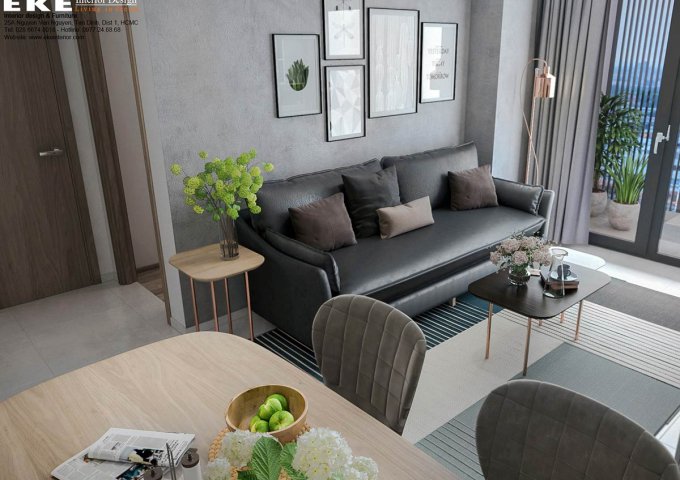 Bán gấp căn hộ Novaland Trương Quốc Dung, 96m2, căn góc, nội thất hoàn thiện, 5.75 tỷ