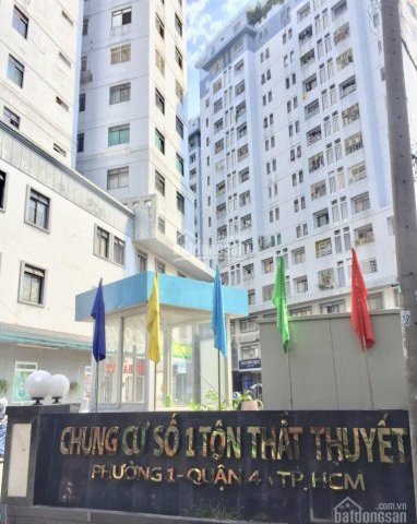 Cho thuê căn hộ chung cư tại Dự án Chung cư Tôn Thất Thuyết, Quận 4,  Hồ Chí Minh diện tích 63m2  giá 10.5 Triệu/tháng