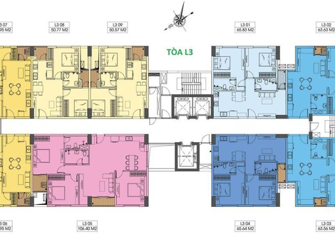 Bán căn hộ chung cư tại Dự án Vinhomes Riverside, Long Biên,  Hà Nội diện tích 50m2  giá 1.487 Tỷ