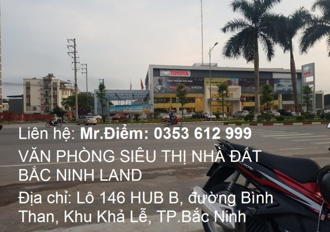 Gia đình cần chuyển nhượng lô đất Đường Lý Quốc Sư, TP.Bắc Ninh
