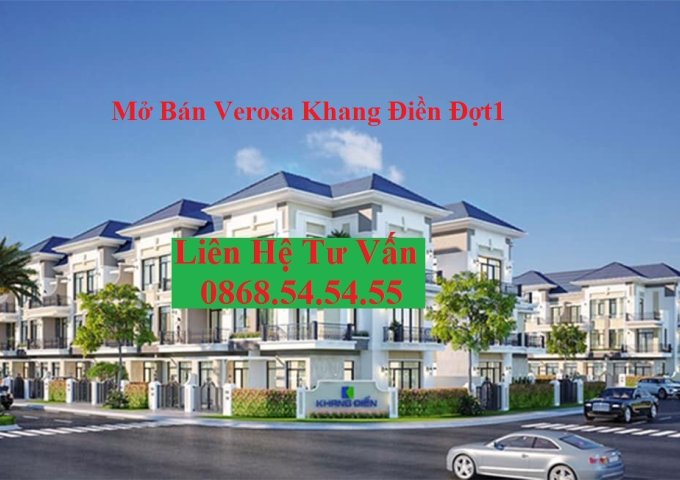 Mở bán nhà phố cao cấp Verosa Park Khang Điền Quận 9 Hot nhất 2019 Giá CĐT 