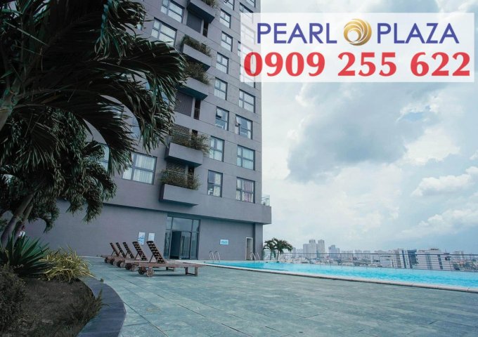 Cho Thuê căn hộ 2PN_97m2 Pearl Plaza Q.Bình Thạnh, tầng cao, full nội thất. Hotline PKD 0909 255 622 