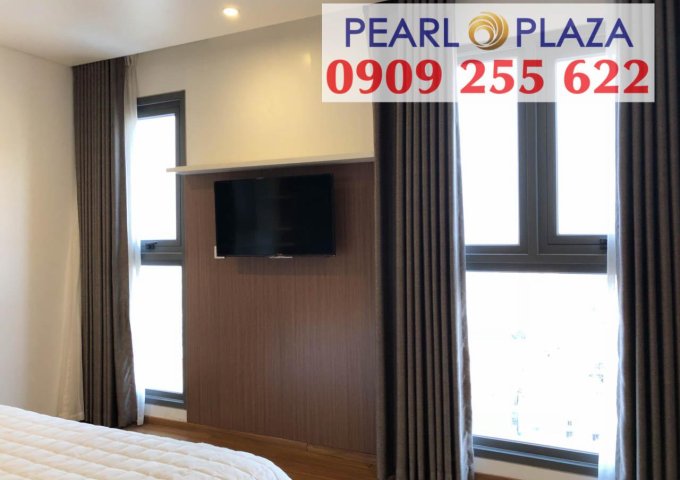  Pearl Plaza Q.Bình Thạnh cho thuê 3PN có diện tích 123m2, tầng cao, full nội thất. Hotline PKD 0909 255 622 Xem Nhà Ngay