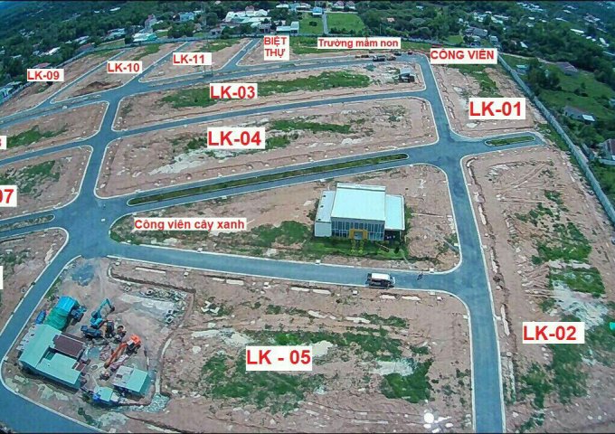 Đất nền TT Long Thành, phía sau Công Viên 3A, giá 15triệu/m2, DT 100m2,thổ 100%.