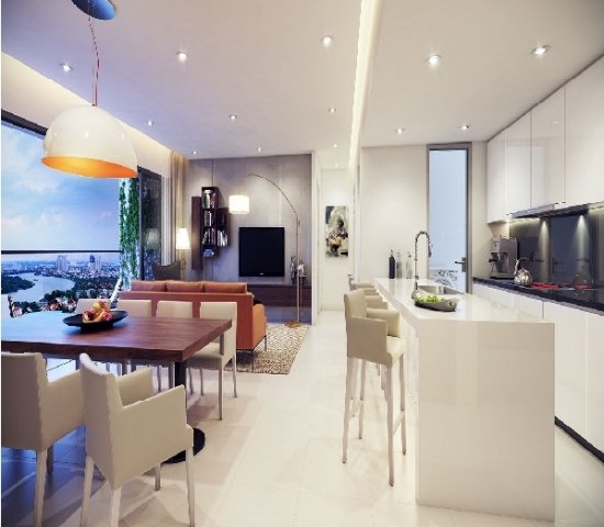 Bán căn hộ dịch vụ cao cấp khai thác tốt phố Thảo Điền 110m2 gồm 11 phòng và mặt bằng tầng trệt