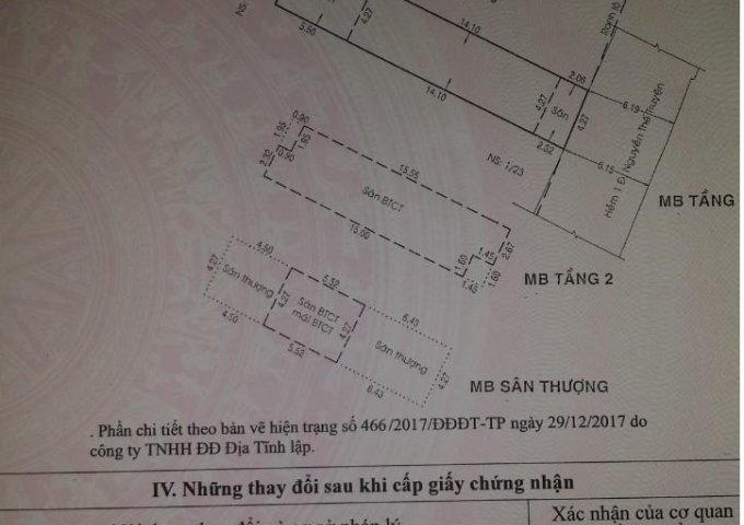 Bán nhà khu VIP Nguyễn Thế Truyện, P.Tân Sơn Nhì, 4.3x22m, 1 lầu BTCT, giá 8.7 tỷ TL