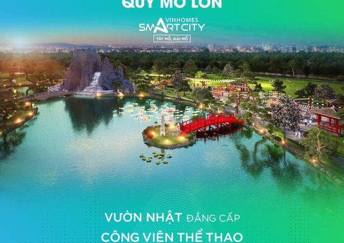 Vinhome smart city - Đại đô thị thông minh lớn nhất khu vực phía Nam Thành phố Hà Nội