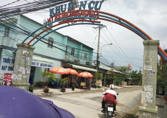 Bán gấp lô đất KDC Mỹ Hạnh Hoàng Gia, Mỹ Hạnh Nam, Đức Hòa, 550triệu/85m2, SHR