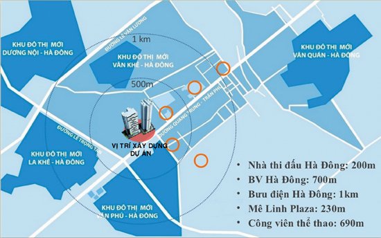 Bán căn hộ 3PN - 105m2 mặt đường Quang Trung, Hà Đông chỉ 1,65 tỷ 