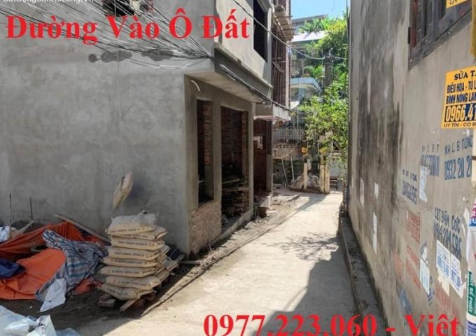 Tôi bán ô góc thổ cư ngõ 4 Nguyễn Văn Cừ. DT:50m2,MT:5m.H:Tây Nam+Tây Bắc