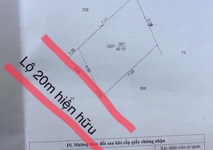 Bán nền đường Xuân Hồng KDC Tiểu Dự Án Nhi- P. Long Tuyền- Q. Bình Thuỷ- TP Cần Thơ