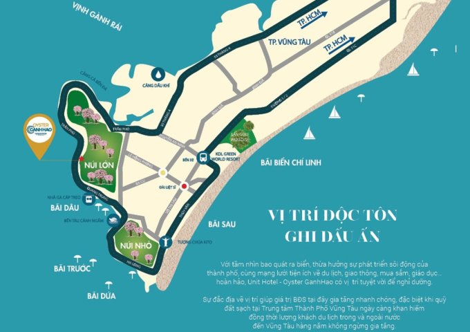  Bán căn hộ chung cư tại Dự án Oyster Gành Hào, Vũng Tàu, Bà Rịa Vũng Tàu diện tích 35m2 giá 1.5 Tỷ