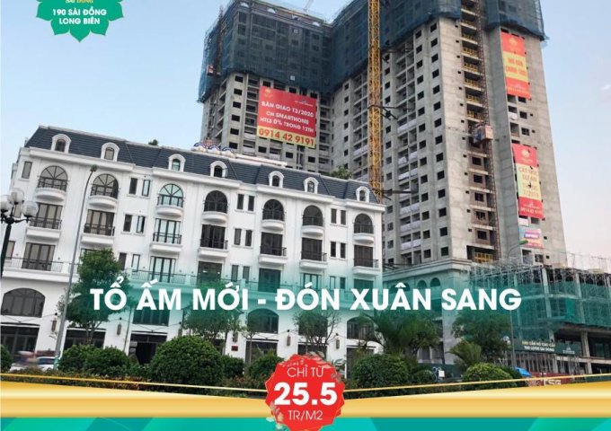 Chỉ từ 630 triệu tháng 3/2020 nhận nhà tại TSG Lotus Sài Đồng. CK 8% GTCH. Hỗ trợ 0% lãi suất 18 tháng