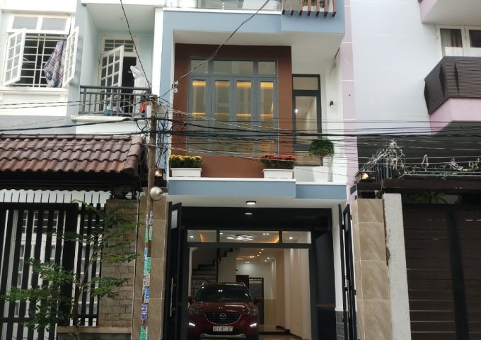 Thanh lý nhà mới xây 183m2 4PN có nội thất HXH 749 HTP, p.Phú Thuận, Quận 7