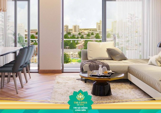 CHUNG CƯ TSG LOTUS SÀI ĐỒNG CHỈ TỪ 24TR/M2 LS 0%- CK 3,5% QUÀ TẶNG LÊN  ĐẾN 80 TR